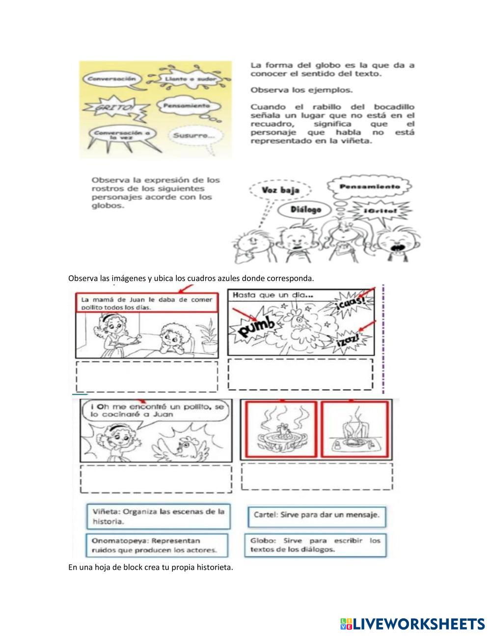 taller historieta octavo.pdf