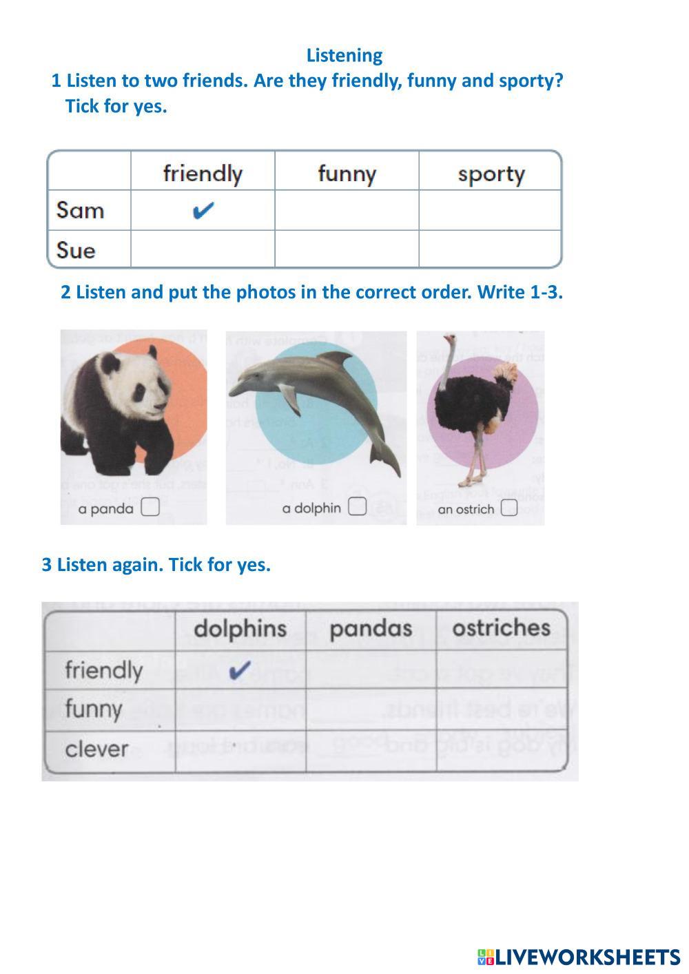 8029584 | Personality adjectives. Listening. | Людмила