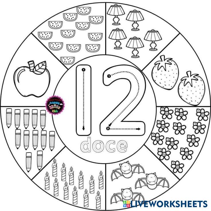 8128705 Number 12 value Rockel LiveWorksheets