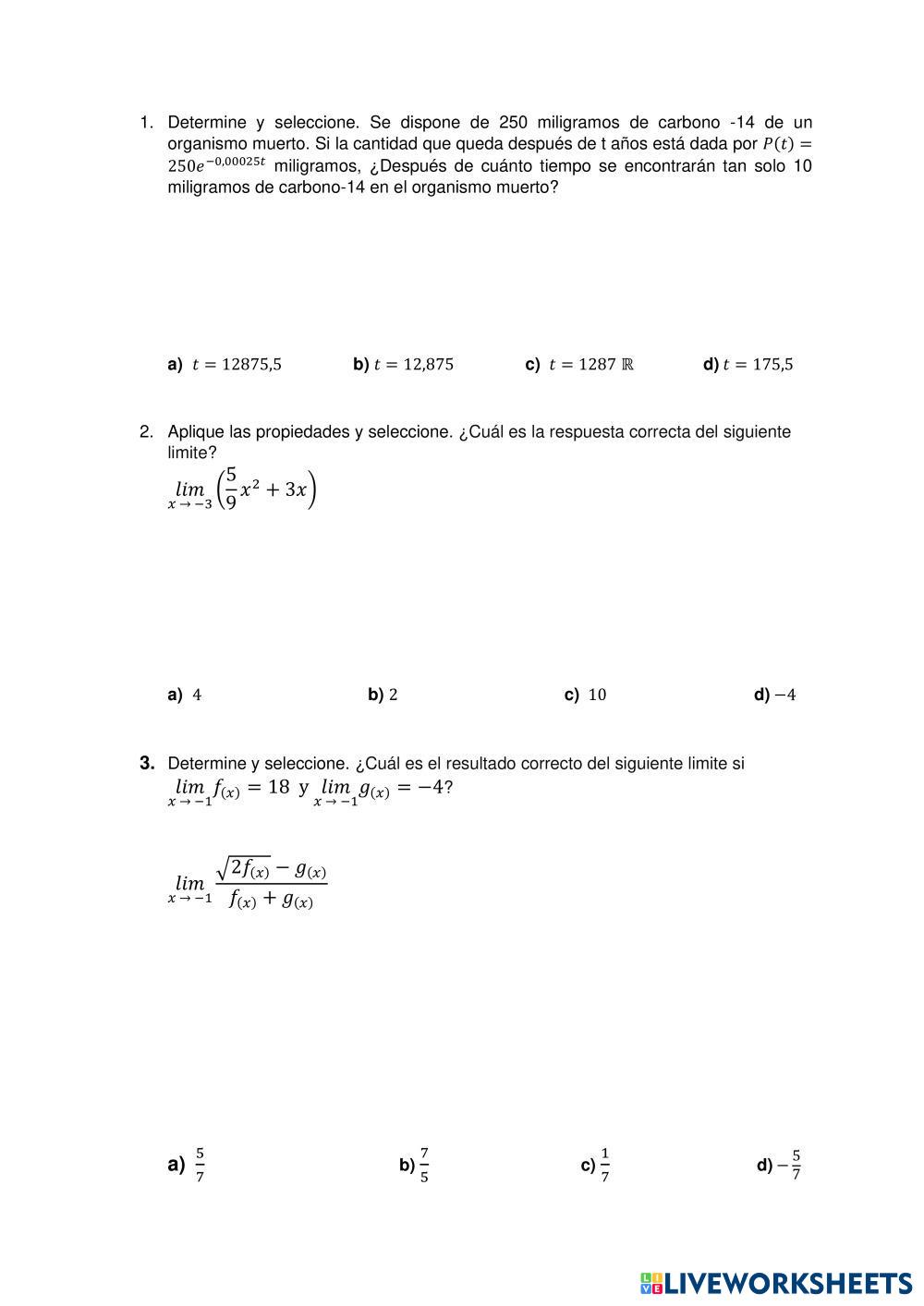 Lic. Edgar Cale… | Math Worksheets | 8162043