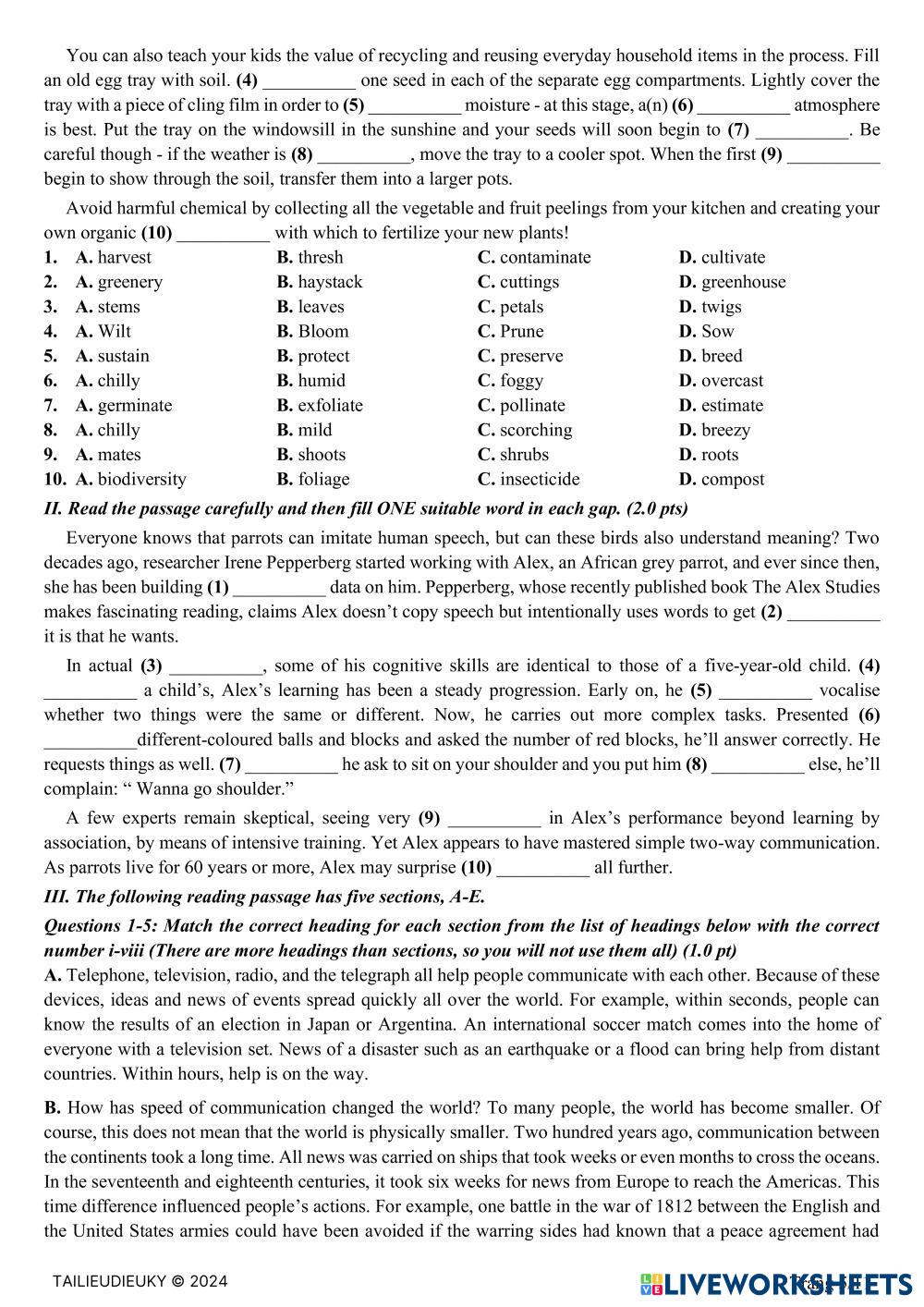 HSG 22-23 | ESL Worksheets | 8191727