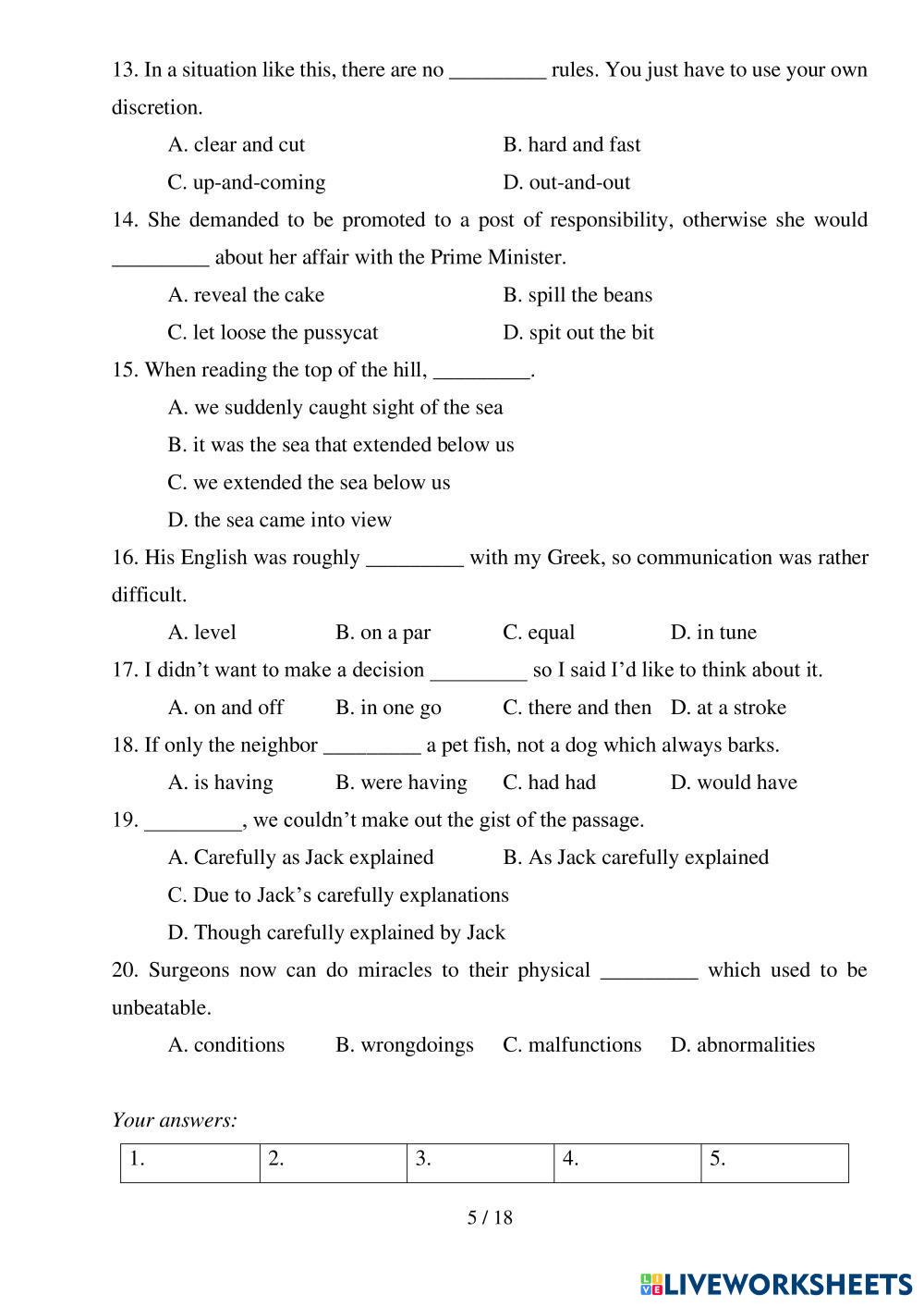 CVA DUYÊN HẢI 2… | ESL Worksheets | 8193476