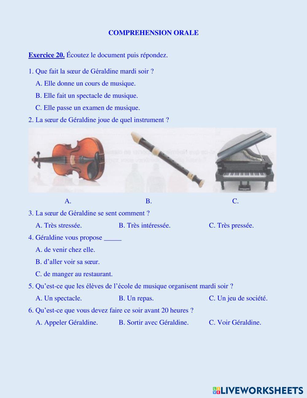 DAH E20 ESL Worksheets 8209136