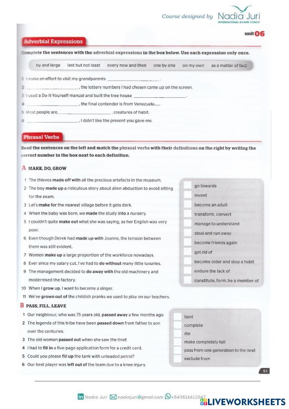 B2 UOE P 50 TO ESL Worksheets 8212555