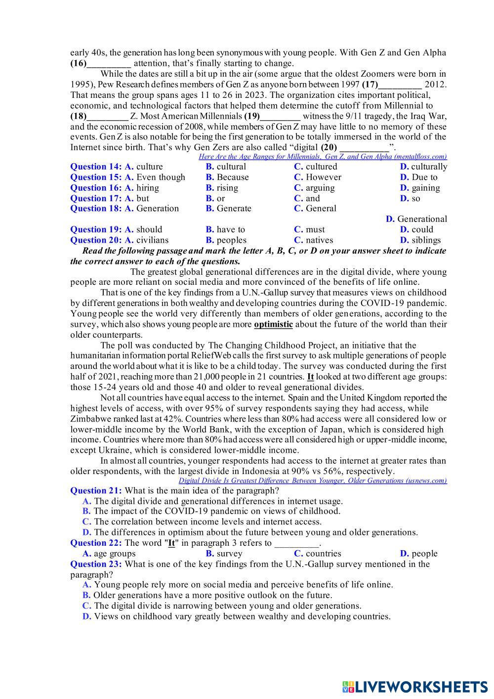 NP11 UNIT 2 T ESL Worksheets 8212954
