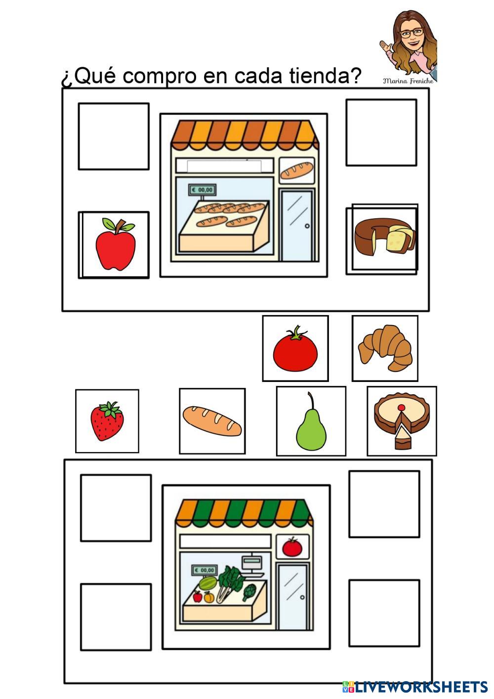 TIENDAS ESL Worksheets 8216723