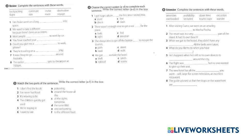 My Perspectives 3 Unit 1 Test - Unit 1 Perspect… | ESL Worksheets | 8219506