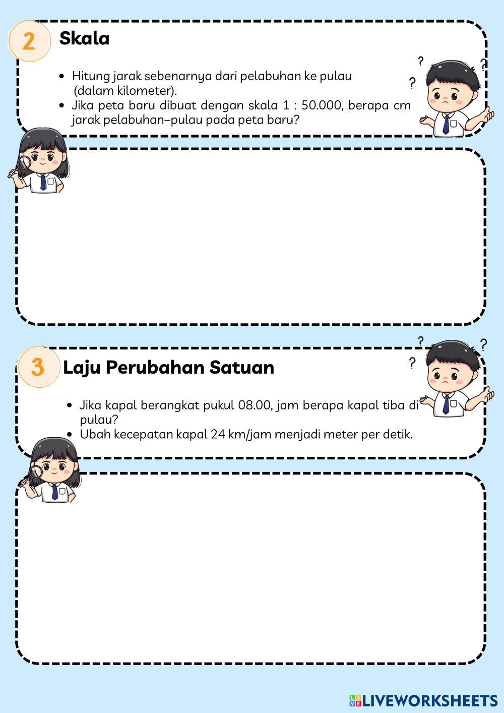 Soal Tes Materi Math Worksheets 8230390
