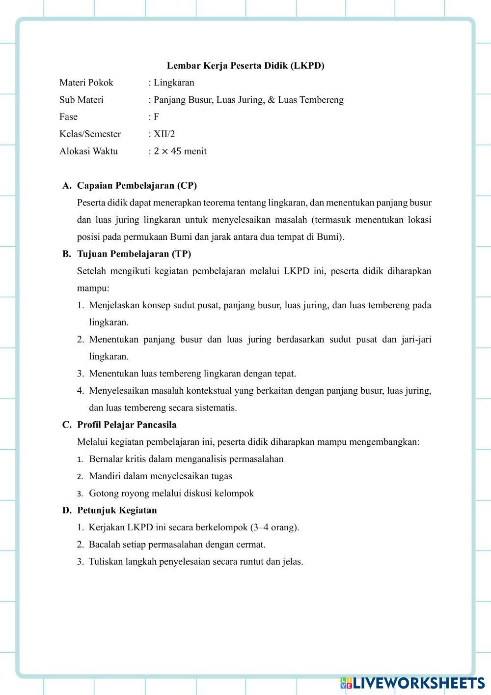 LKPD Panjang Busur, luas juring dan Luas tembereng kelas 12.pdf