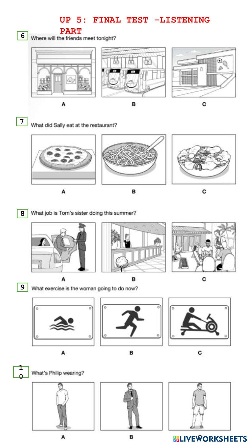LISTENING PART FINAL TEST.pdf