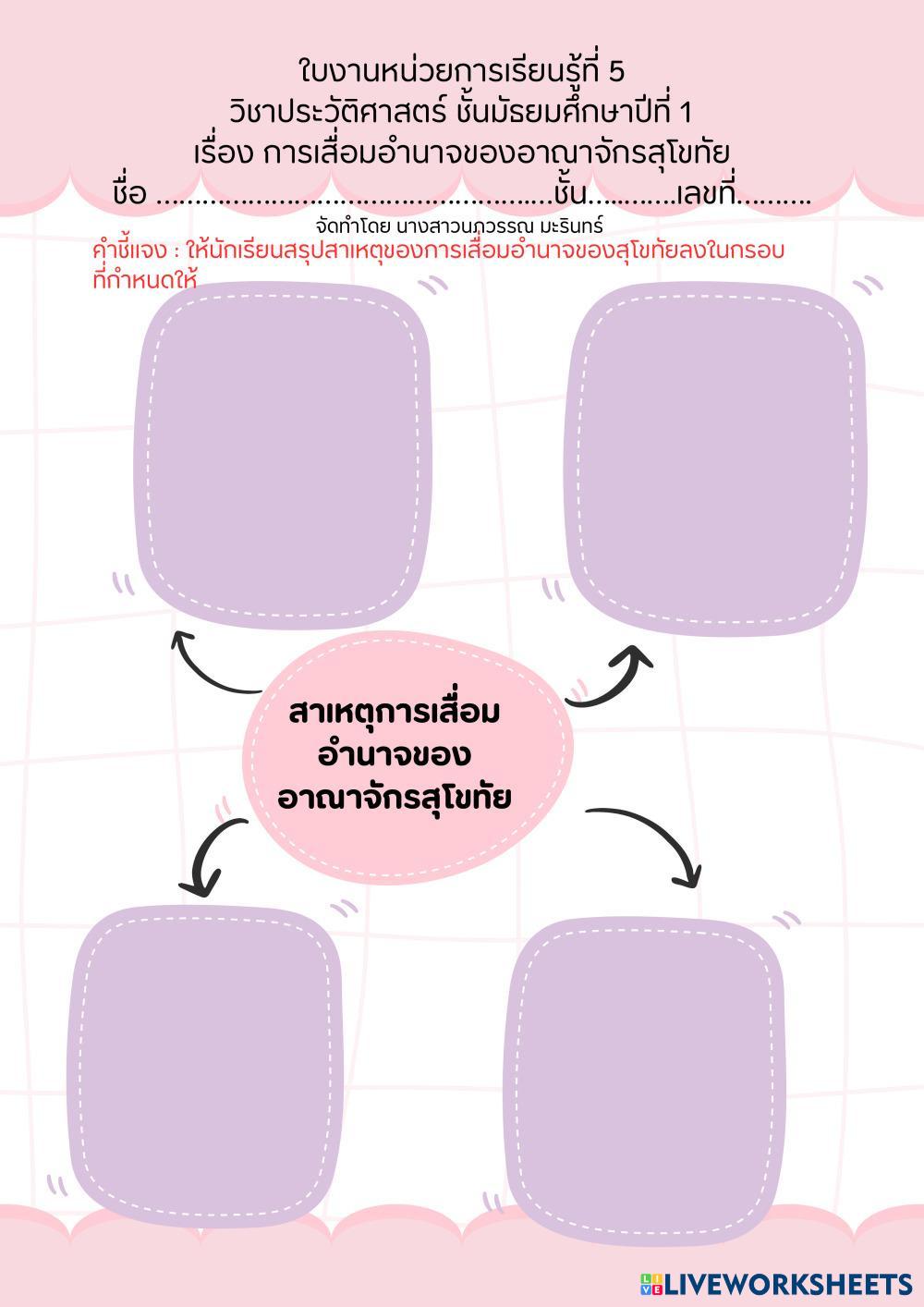 Pink Purpe Cute Simple Mind Map A4 Document.pdf