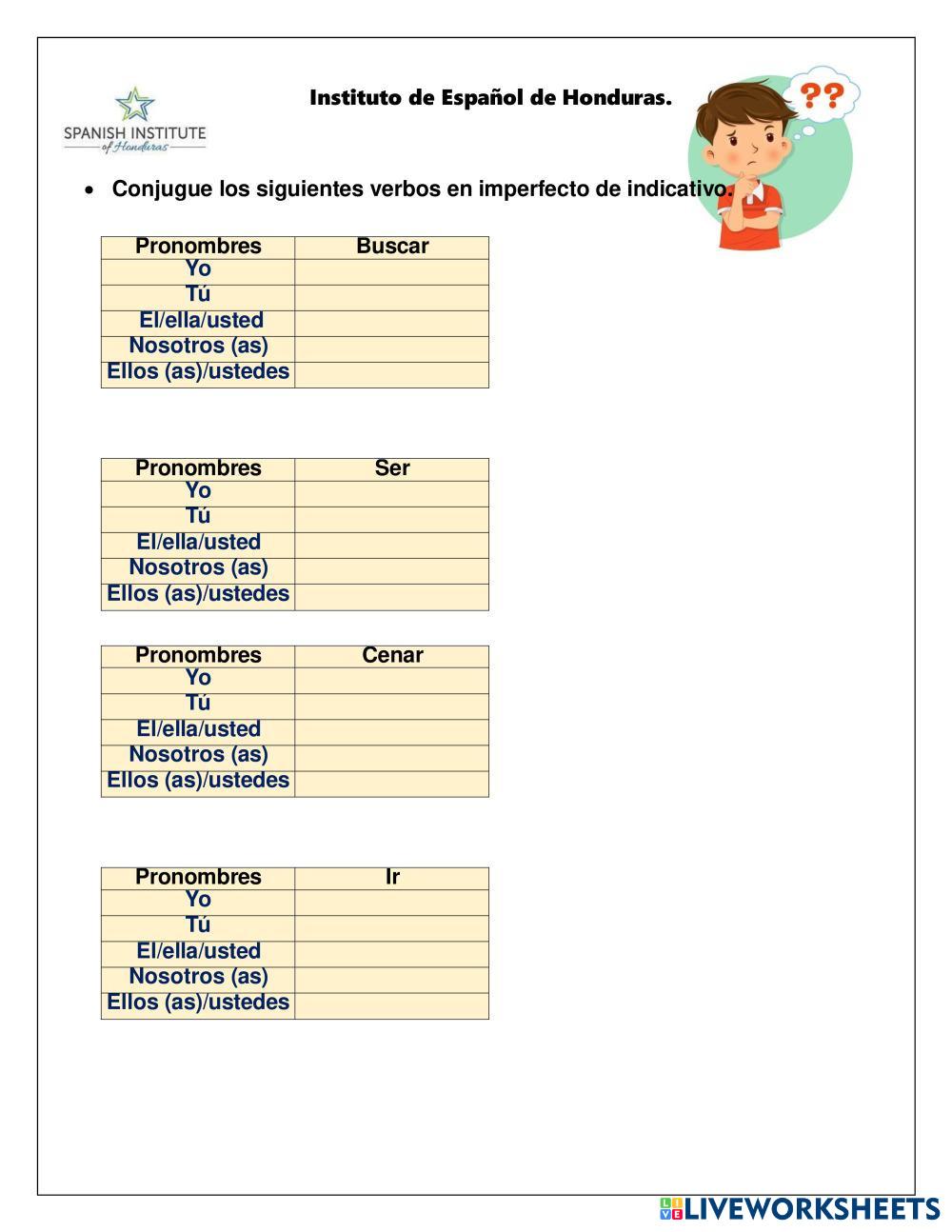 Conjugar verbos en imperfecto..pdf